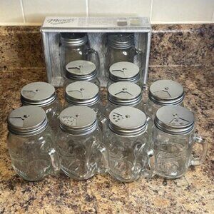 Mason Spice Jars (used, 1 set unused)